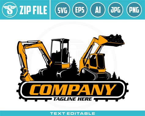 skid steer logo ideas|track skid steer clip art.